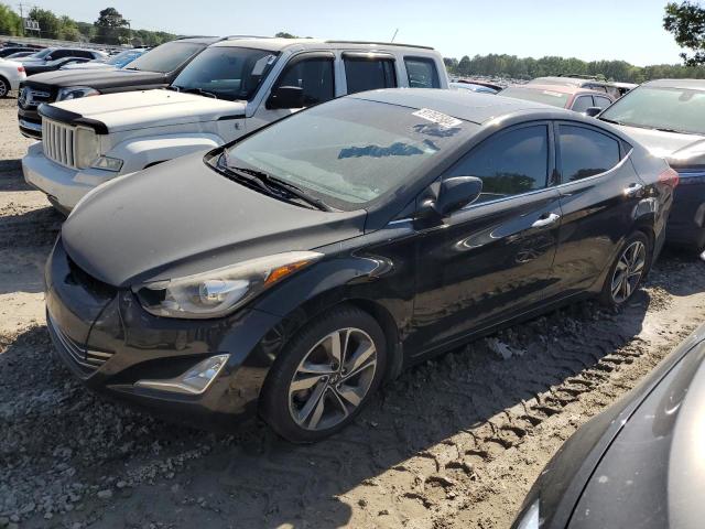 Lot #2519476790 2014 HYUNDAI ELANTRA SE salvage car