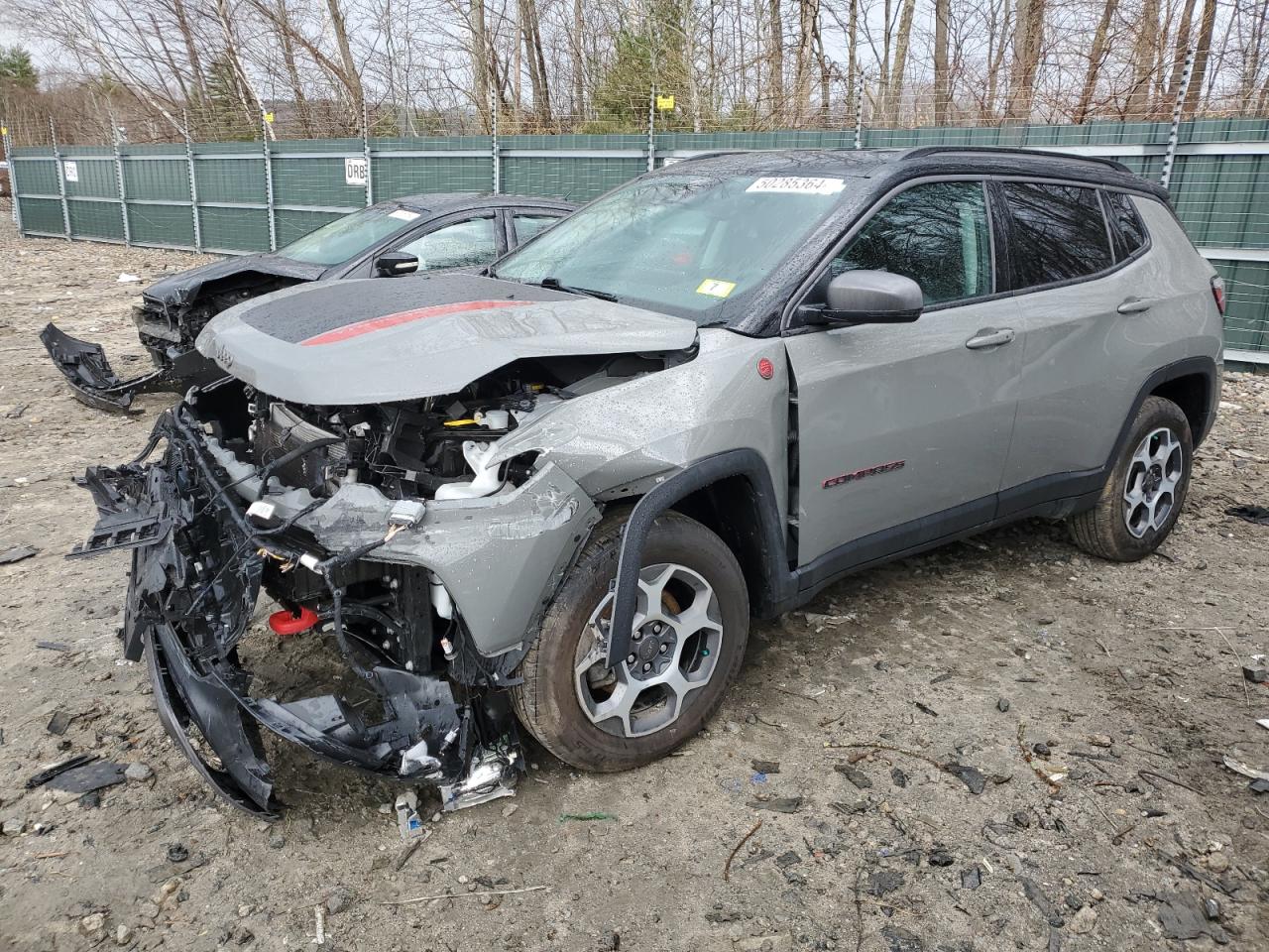 2022 Jeep Compass Trailhawk vin: 3C4NJDDB6NT143776