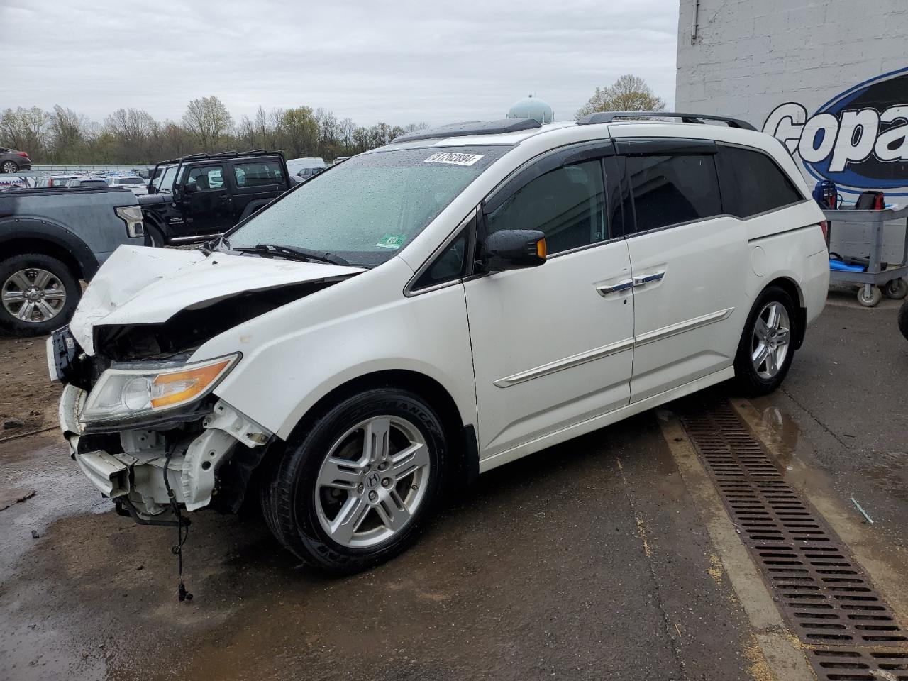 2012 Honda Odyssey Touring vin: 5FNRL5H90CB134771