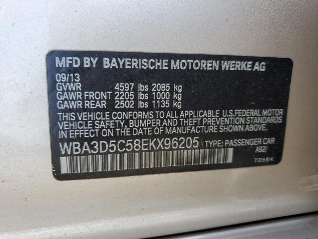 2014 BMW 328 D xDrive VIN: WBA3D5C58EKX96205 Lot: 51203794