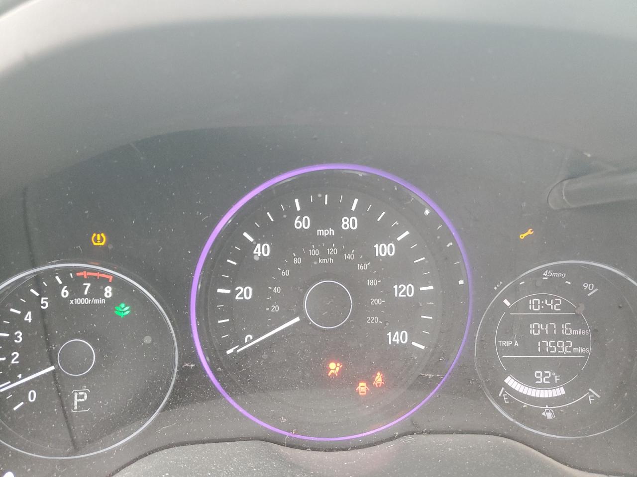 3CZRU5H57HM706989 2017 Honda Hr-V Ex