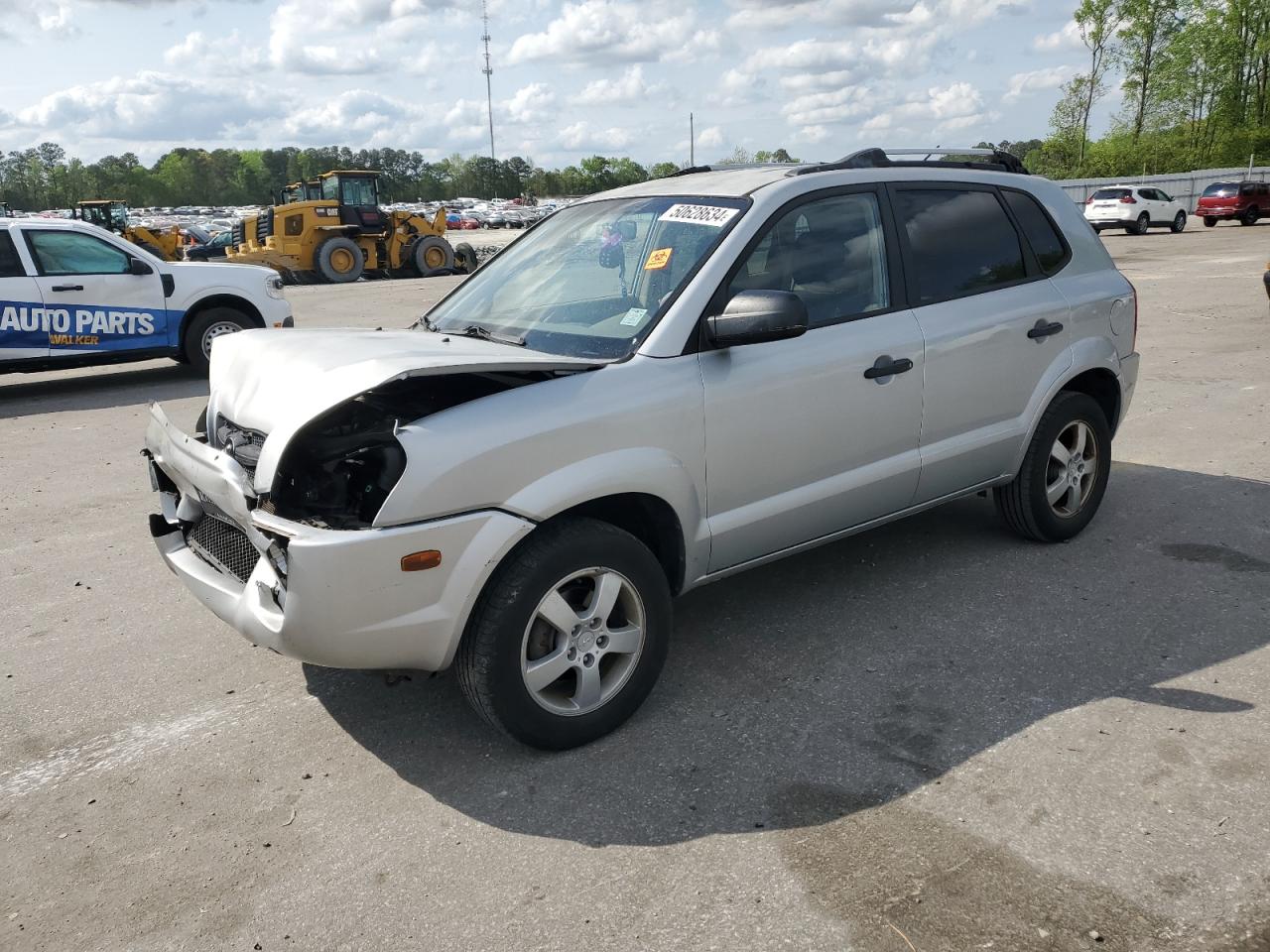 KM8JM12B77U528999 2007 Hyundai Tucson Gls