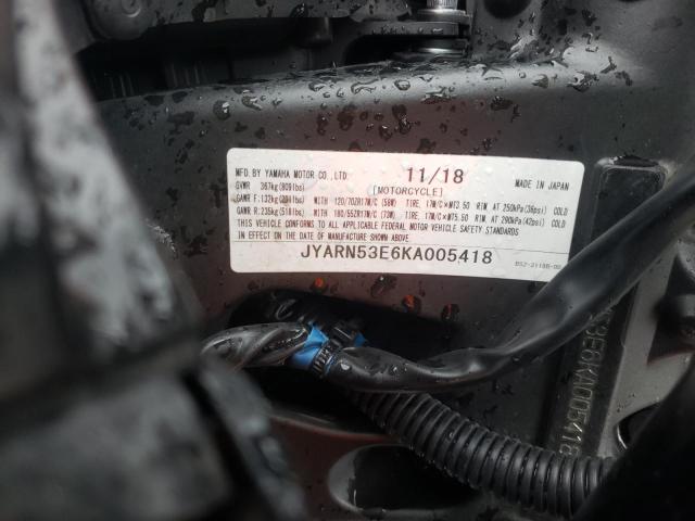 2019 YAMAHA MT09 - JYARN53E6KA005418