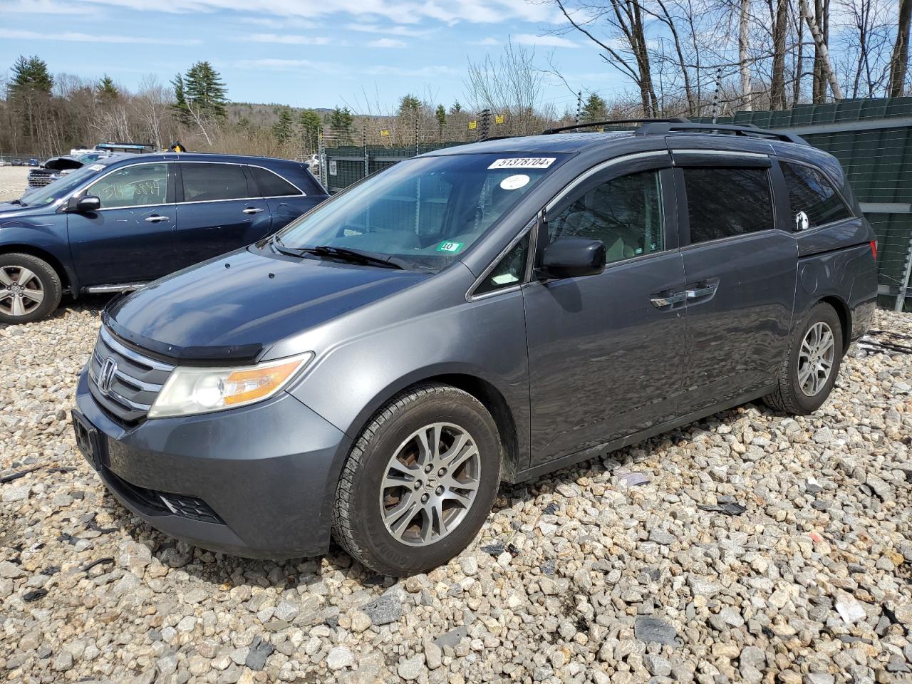 2012 Honda Odyssey Exl vin: 5FNRL5H63CB102922