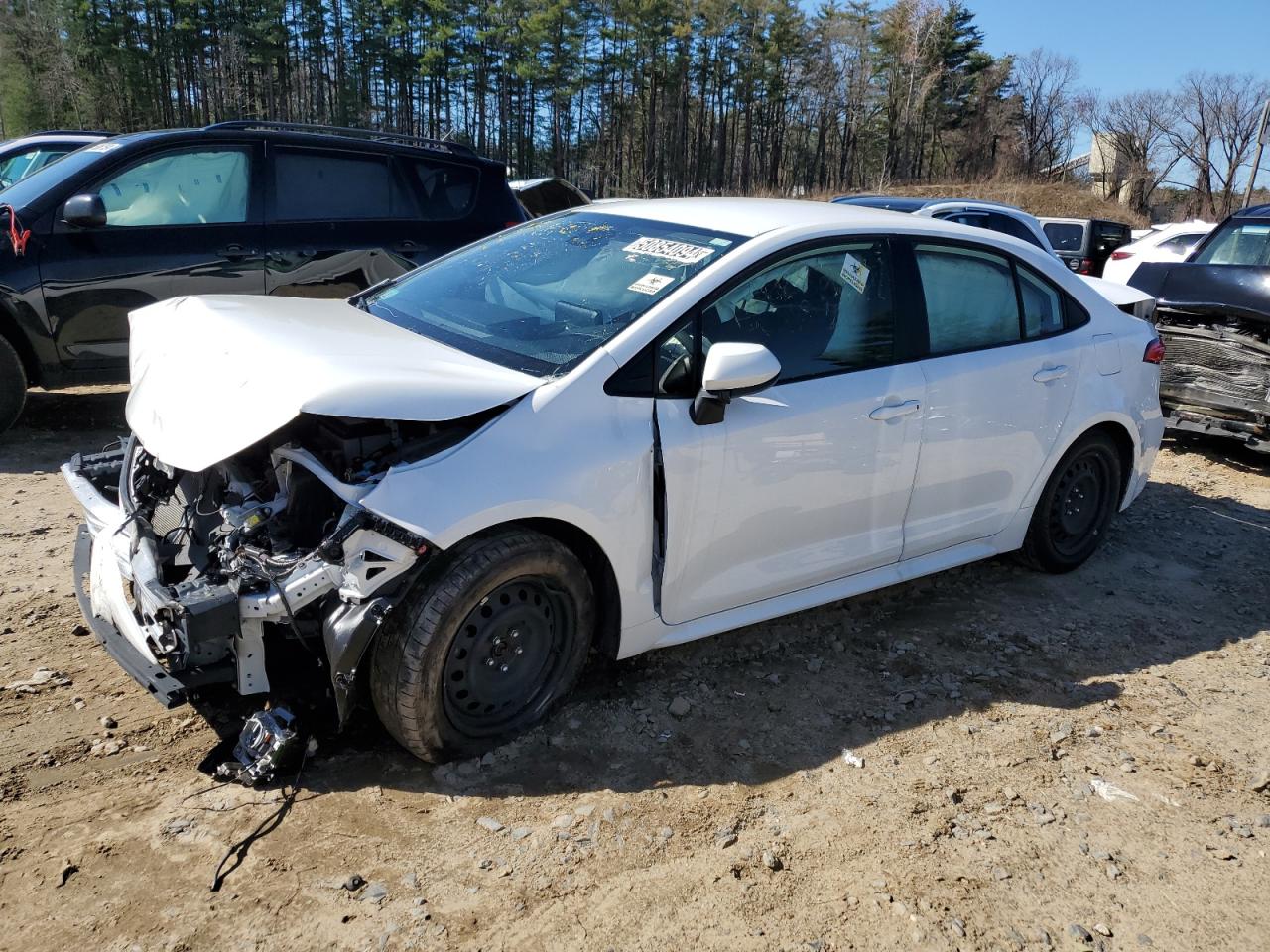 Lot #2638081436 2022 TOYOTA COROLLA LE