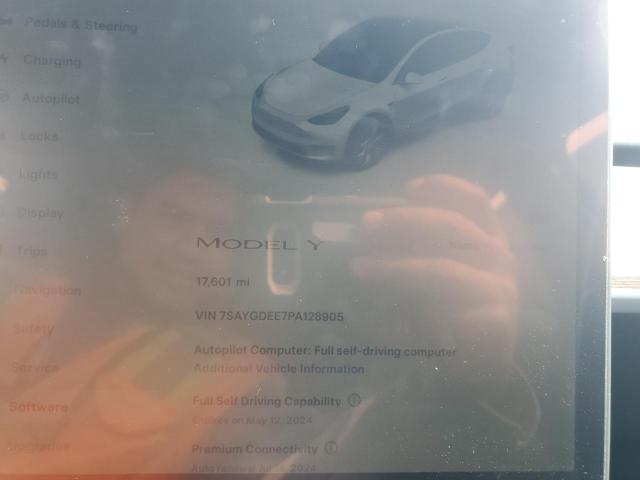 7SAYGDEE7PA128905 Tesla Model Y  9