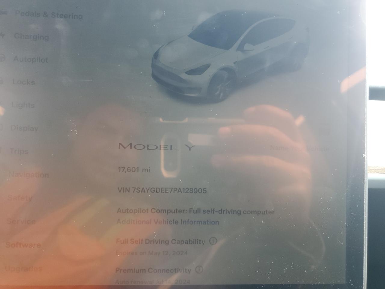 7SAYGDEE7PA128905 2023 Tesla Model Y