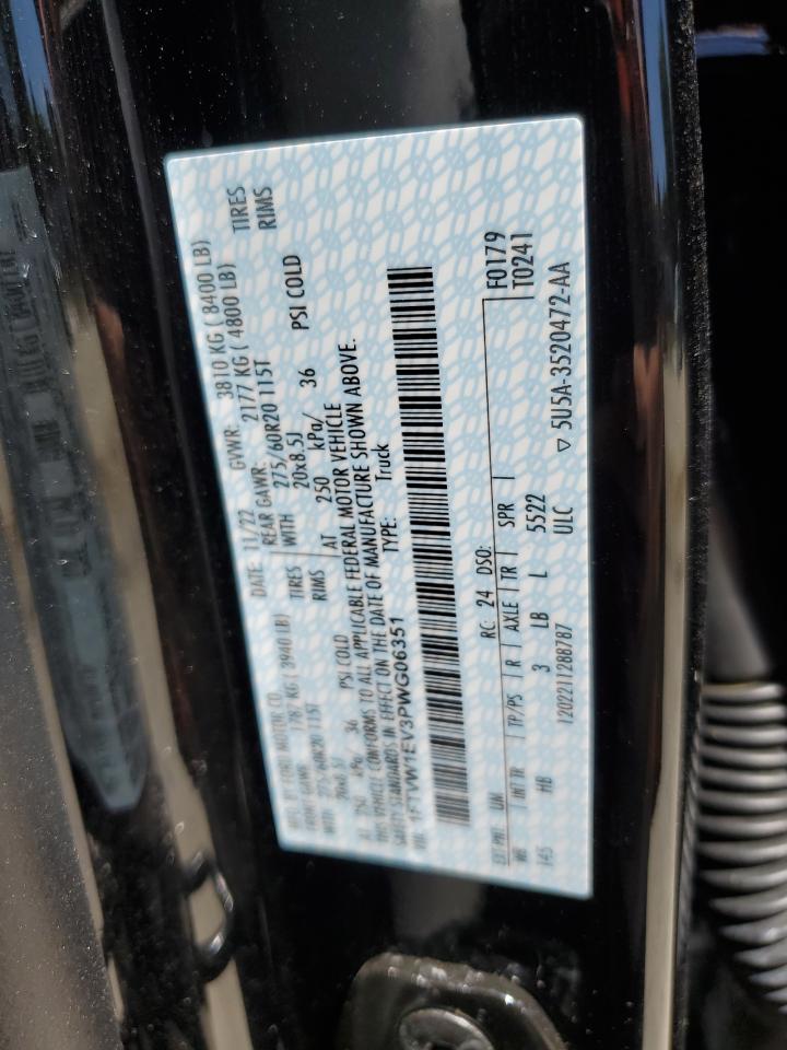 1FTVW1EV3PWG06351 FORD F150 LIGHT 2023