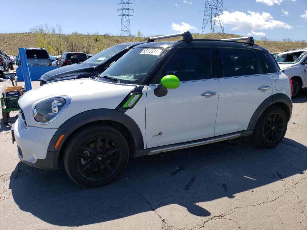 2016 Mini Cooper S Countryman vin: WMWZC5C56GWT39160