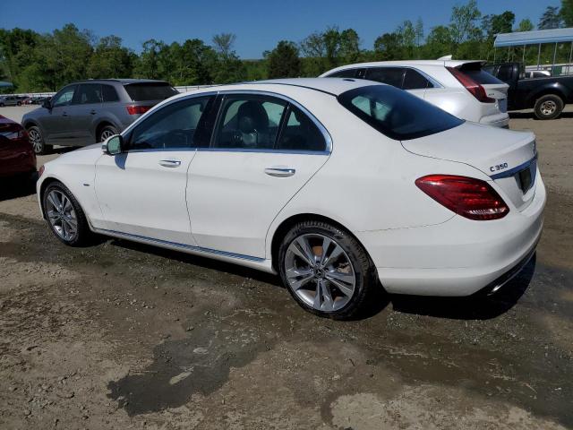  MERCEDES-BENZ C-CLASS 2018 Білий