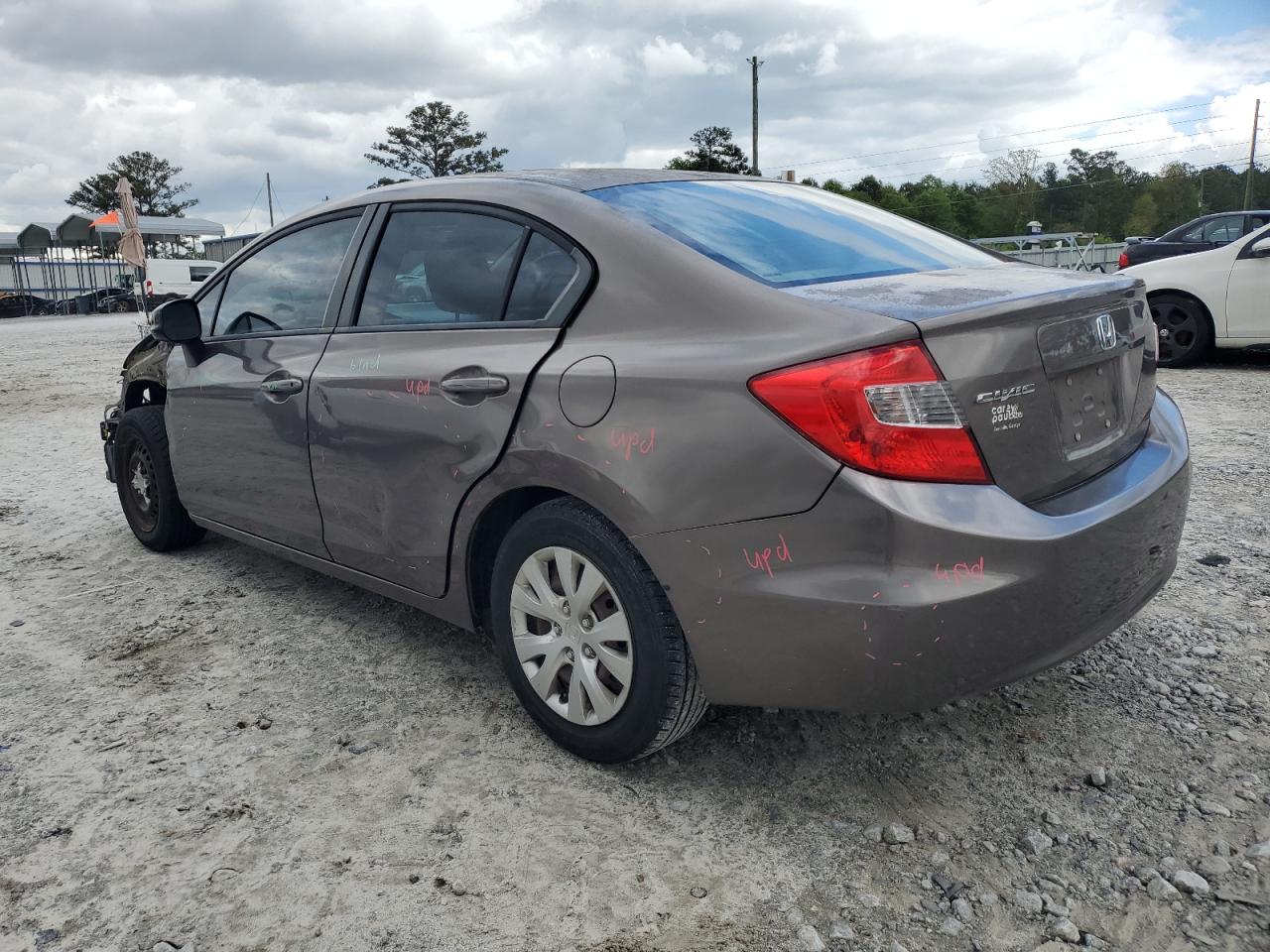 2HGFB2F51CH570061 2012 Honda Civic Lx