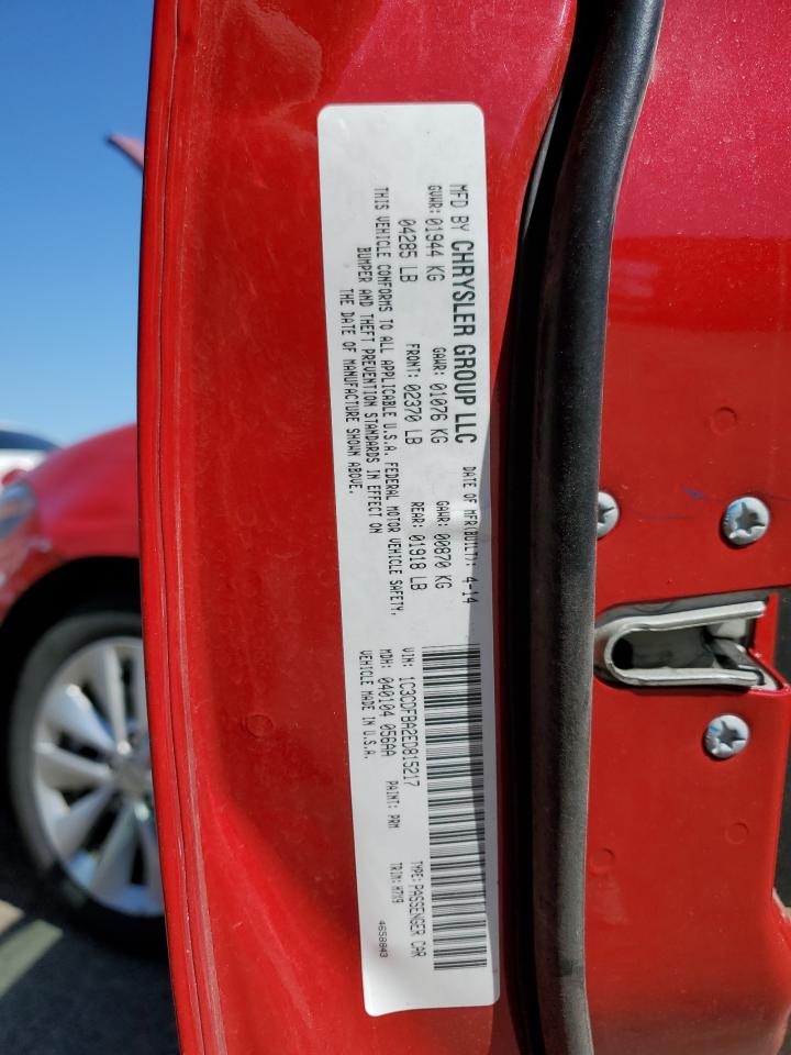 1C3CDFBA2ED815217 2014 Dodge Dart Sxt