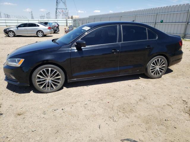 Lot #2462221563 2016 VOLKSWAGEN JETTA SPOR salvage car