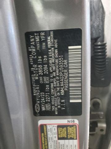 2023 HYUNDAI ELANTRA SE - KMHLM4AG3PU593551