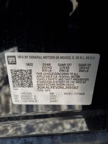 2022 GMC TERRAIN AT 3GKALYEV2NL269582