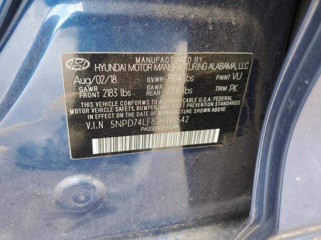 2018 HYUNDAI ELANTRA SE - 5NPD74LF8JH392542