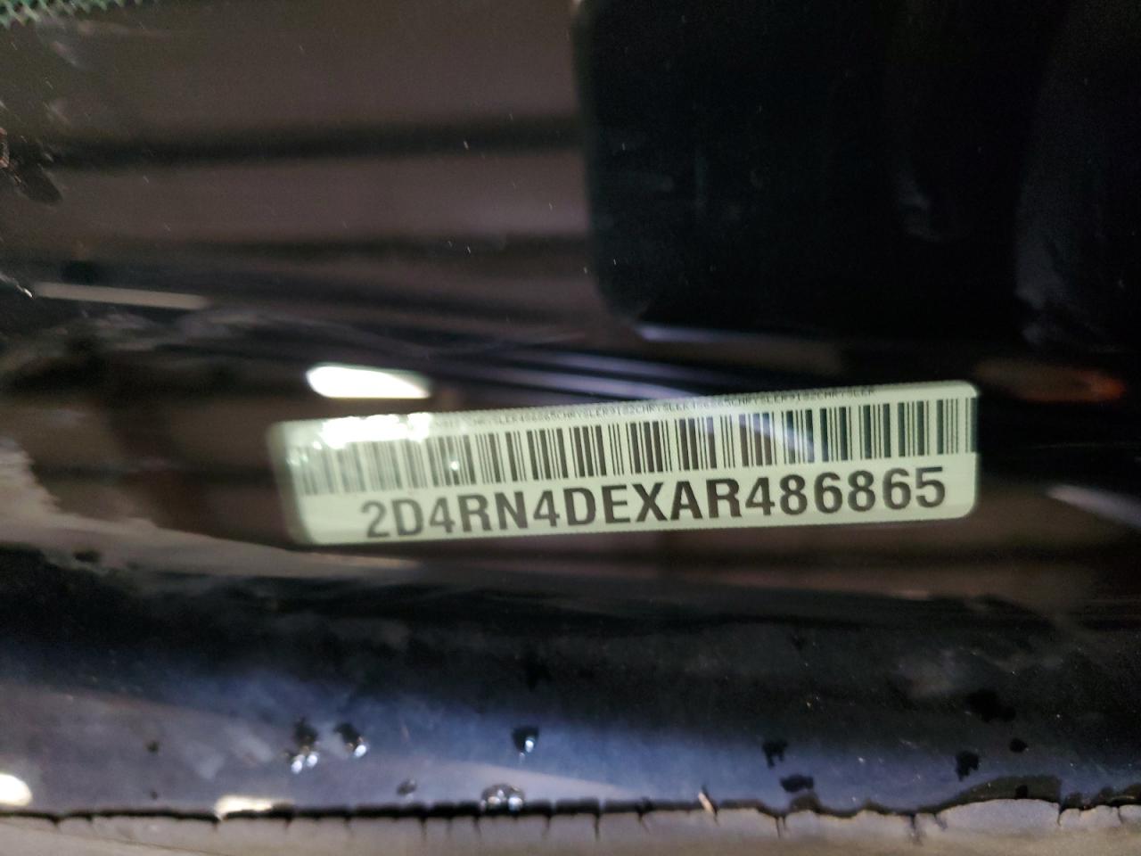 2D4RN4DEXAR486865 2010 Dodge Grand Caravan Se