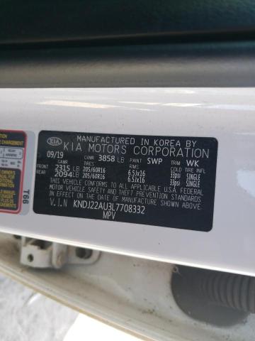 2020 Kia Soul Lx VIN: KNDJ22AU3L7708332 Lot: 51989864