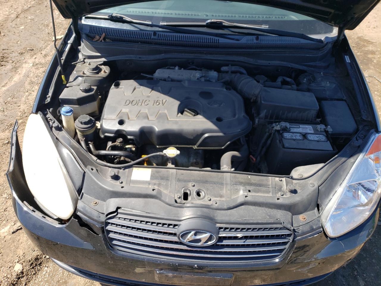 KMHCN46C98U208305 2008 Hyundai Accent Gls