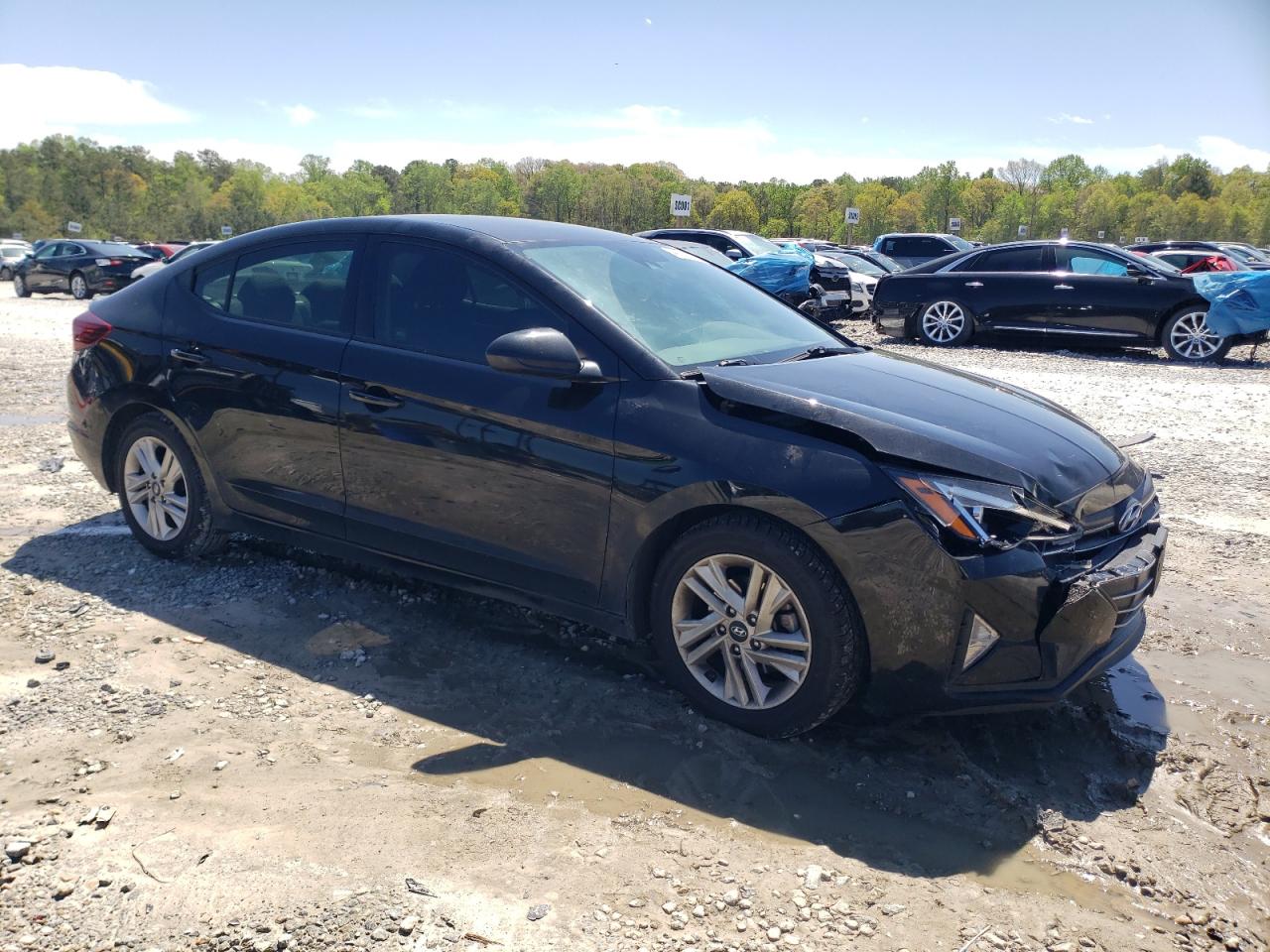 2020 Hyundai Elantra Sel vin: 5NPD84LF2LH566718