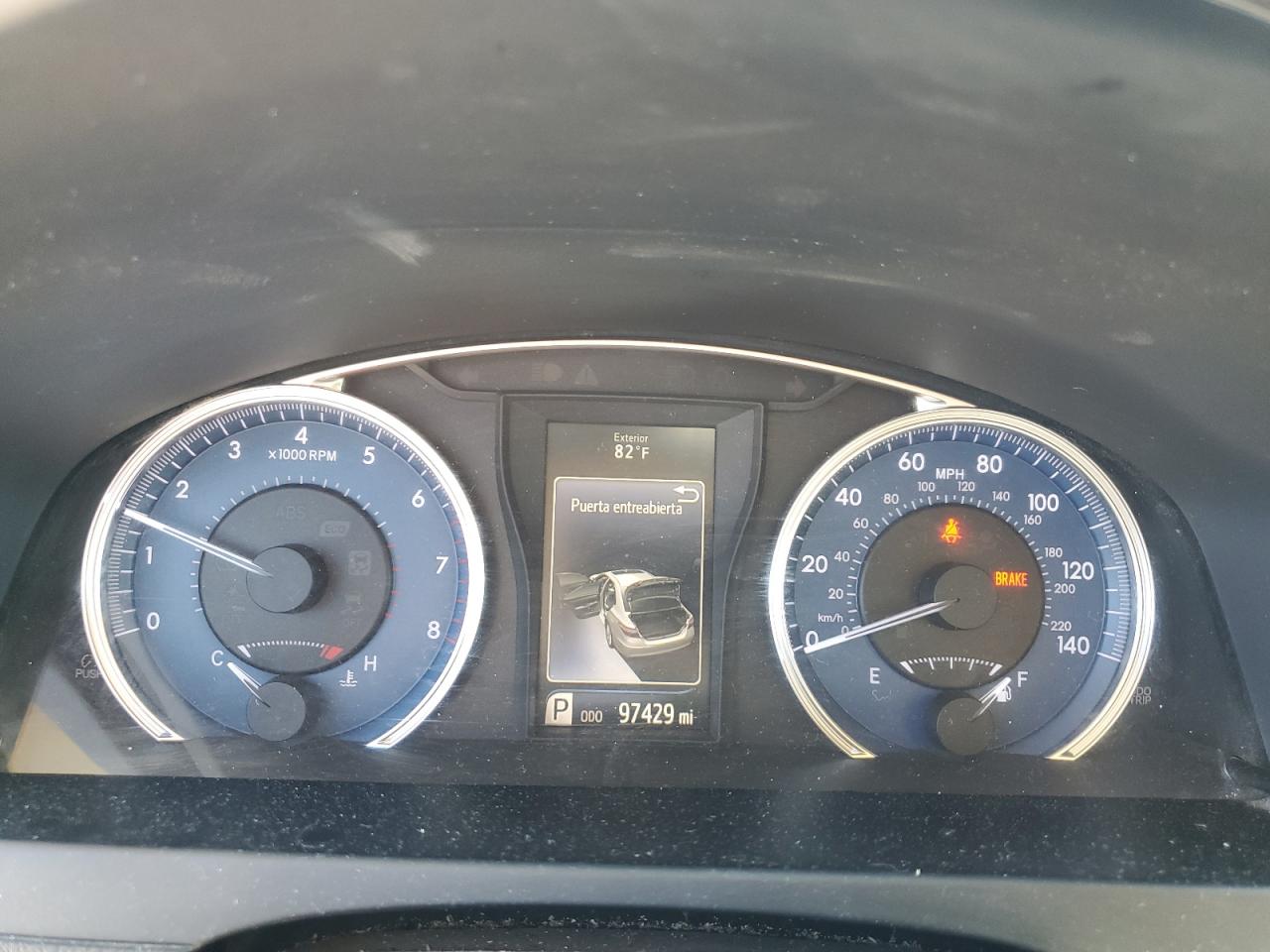 4T1BF1FK2GU151796 TOYOTA CAMRY 2016