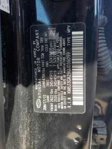 2016 HYUNDAI TUCSON LIM - KM8J3CA29GU036099