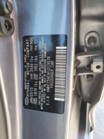 2015 Hyundai Accent Gs VIN: KMHCT5AE9FU219578 Lot: 50547274