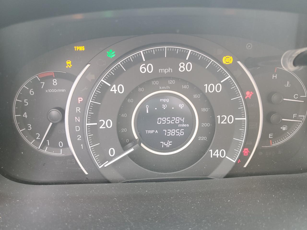 5J6RM4H74DL020416 2013 Honda Cr-V Exl