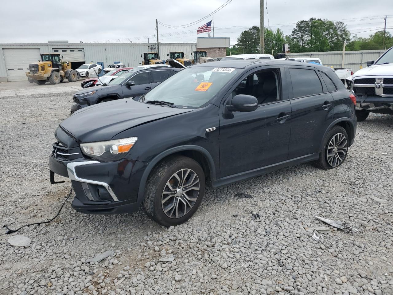 2018 Mitsubishi Outlander Sport Es vin: JA4AP3AW8JU012163