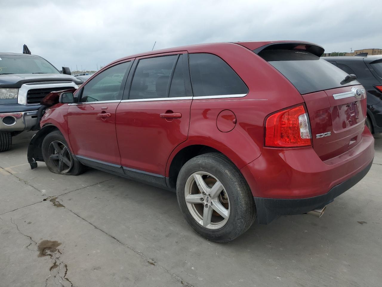 Lot #2517000101 2014 FORD EDGE LIMIT