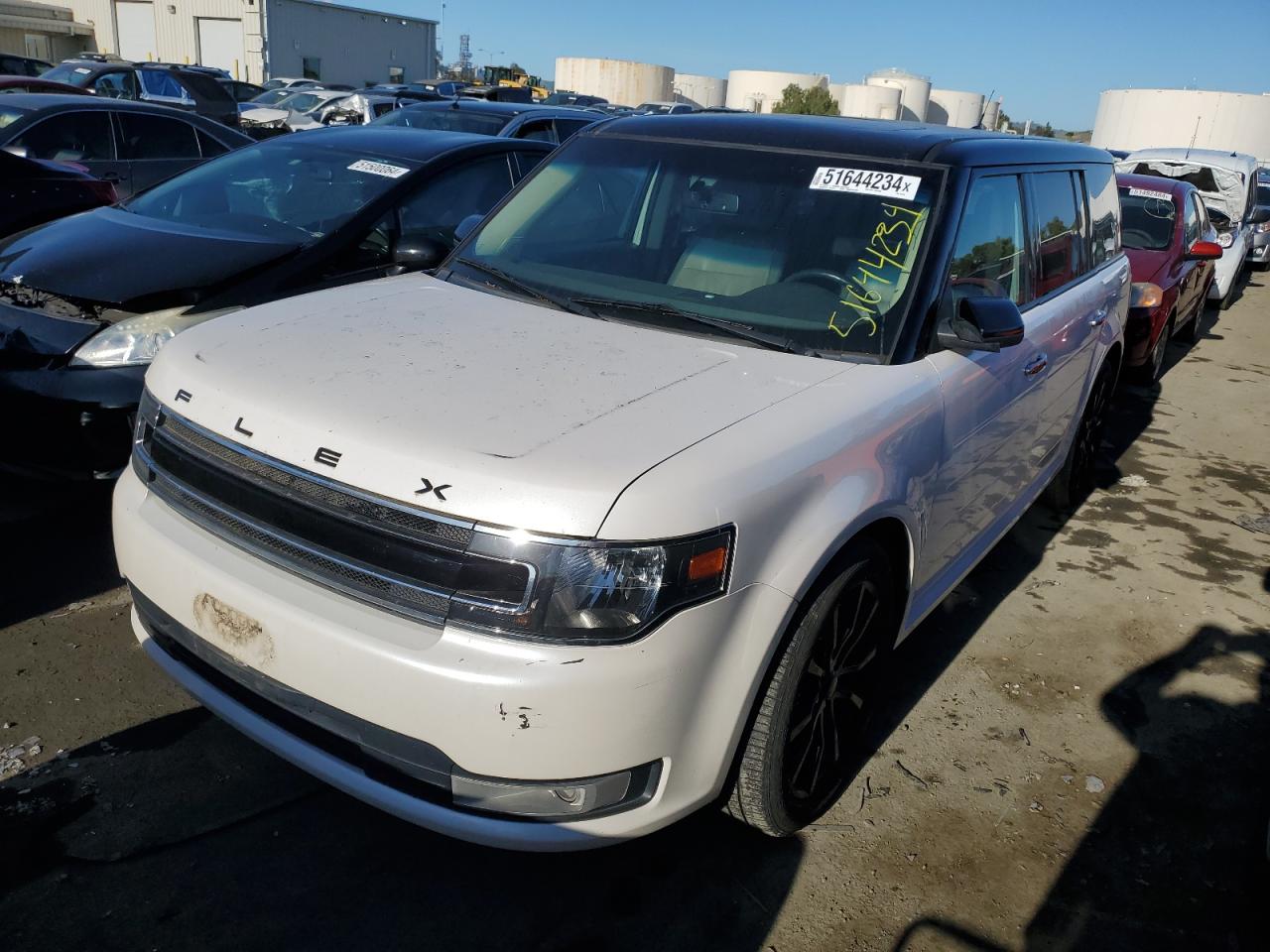 2FMGK5C85GBA21227 FORD FLEX 2016