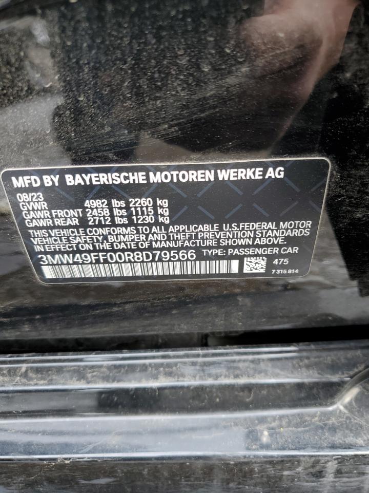 3MW49FF00R8D79566 2024 BMW M340Xi