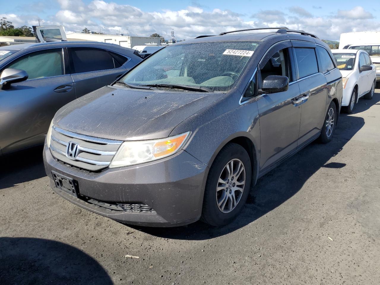 5FNRL5H61DB035576 2013 Honda Odyssey Exl