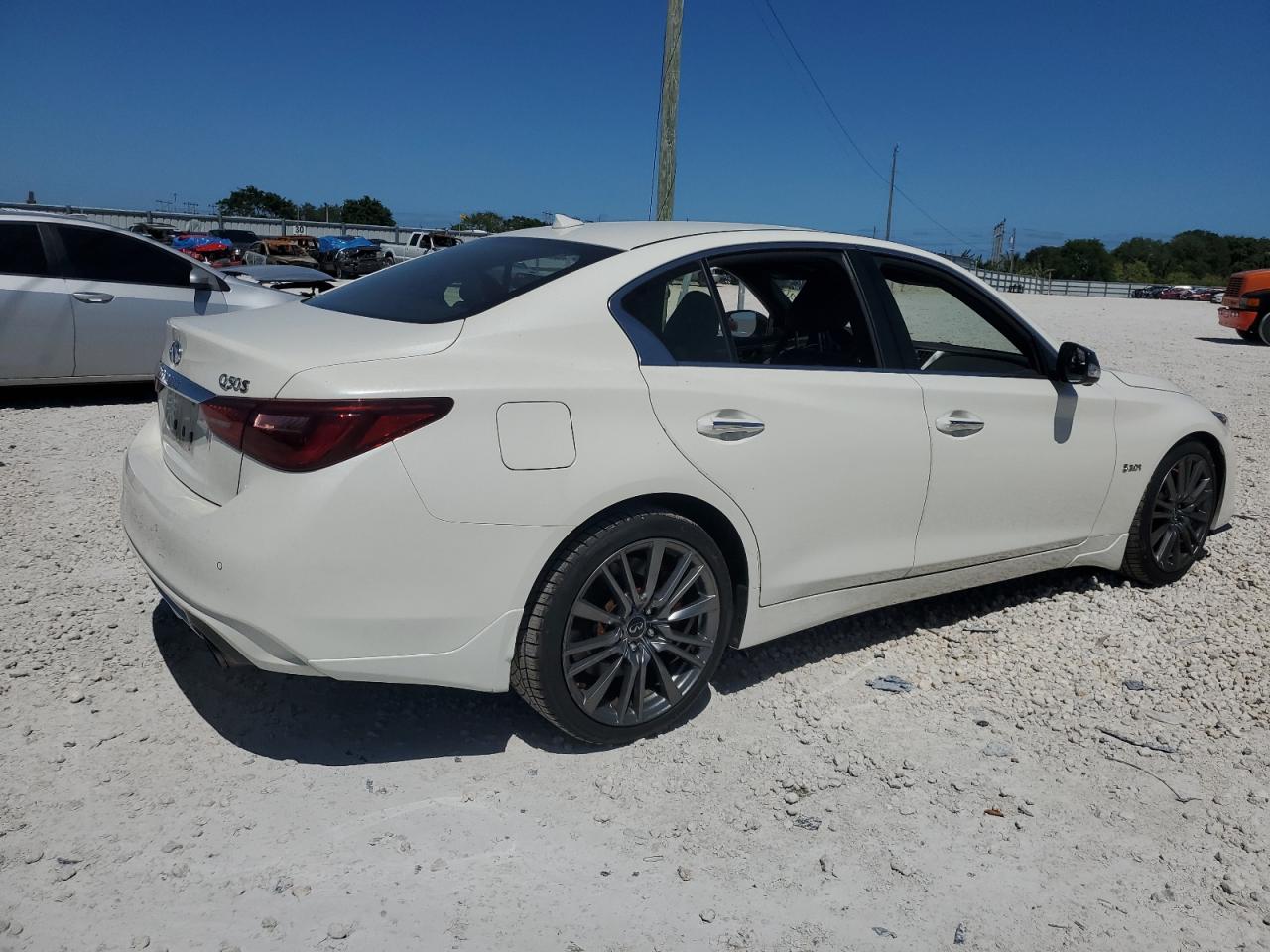 JN1FV7AP0KM760606 2019 Infiniti Q50 Red Sport 400