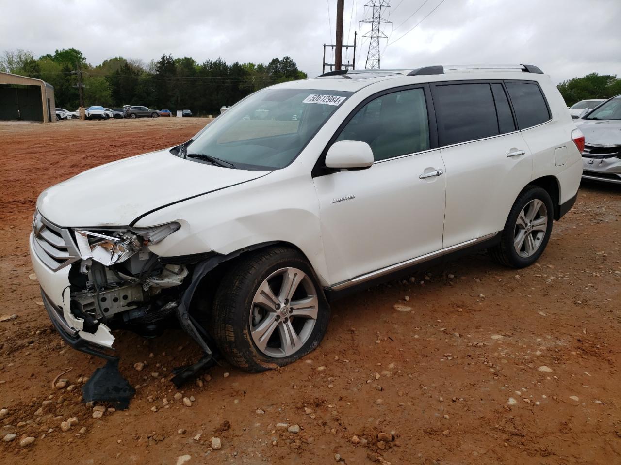 5TDYK3EH2CS069383 2012 Toyota Highlander Limited