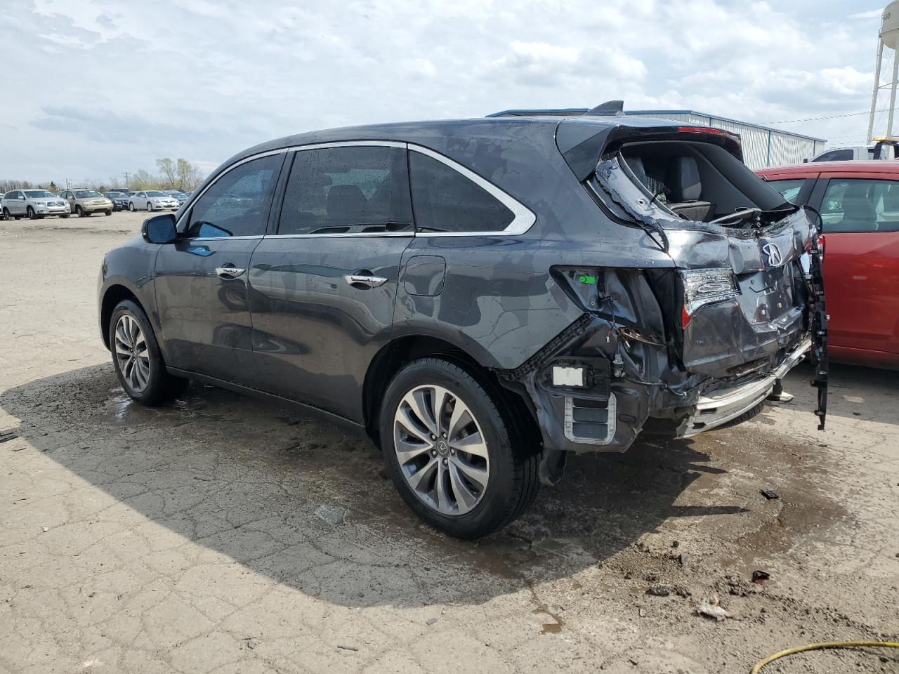 5FRYD4H40EB006717 2014 Acura Mdx Technology