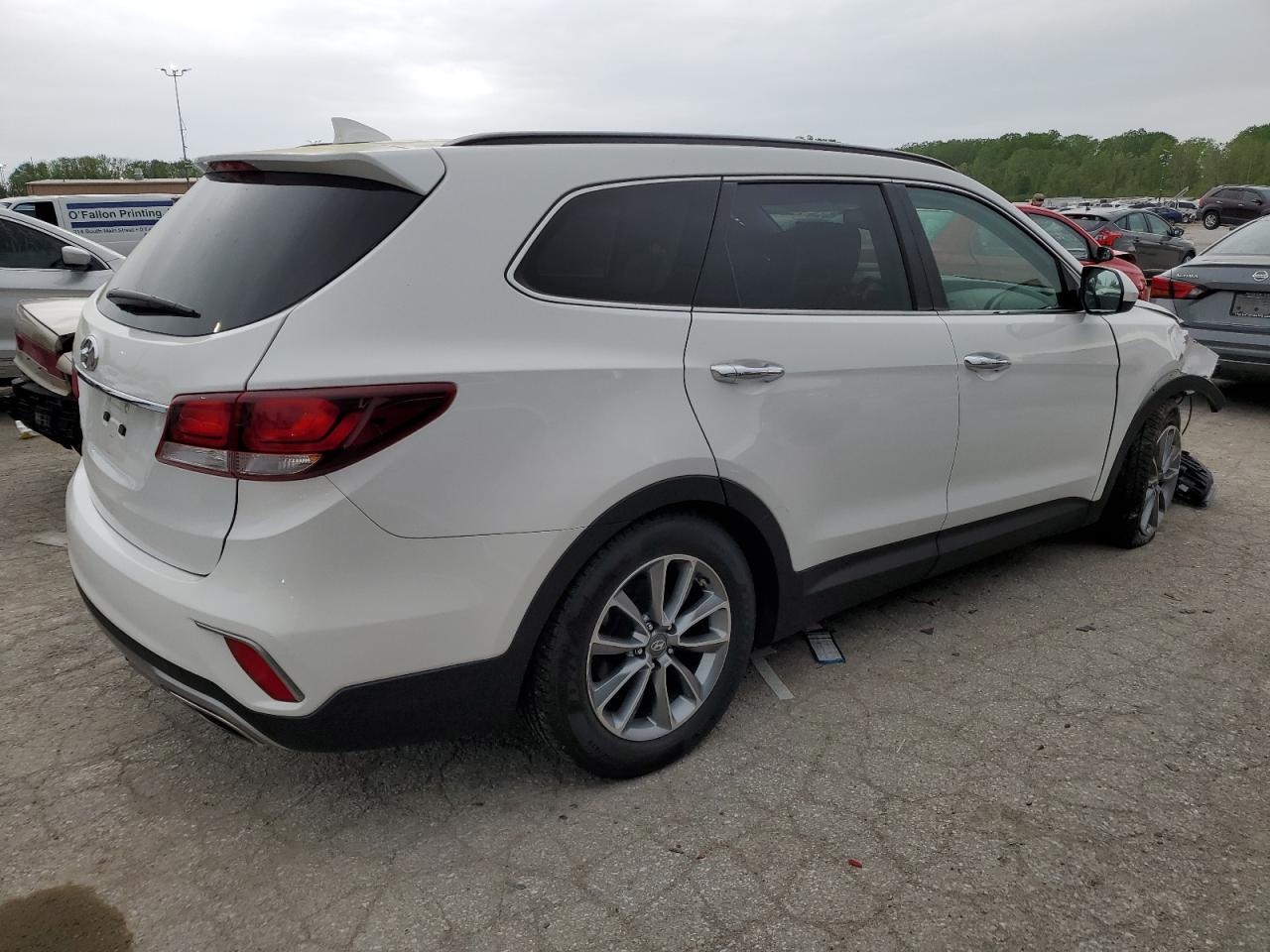 KM8SM4HF5HU225768 2017 Hyundai Santa Fe Se