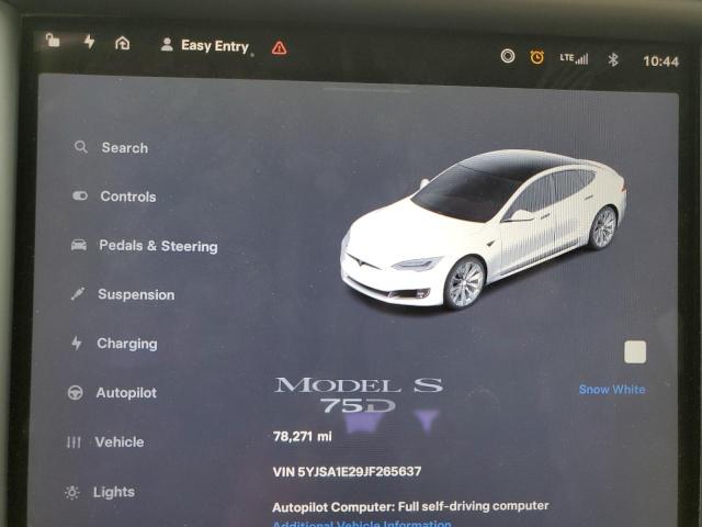 2018 TESLA MODEL S - 5YJSA1E29JF265637