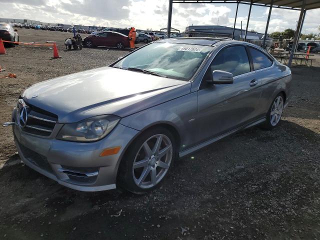 Lot #2457474159 2012 MERCEDES-BENZ C 250 salvage car