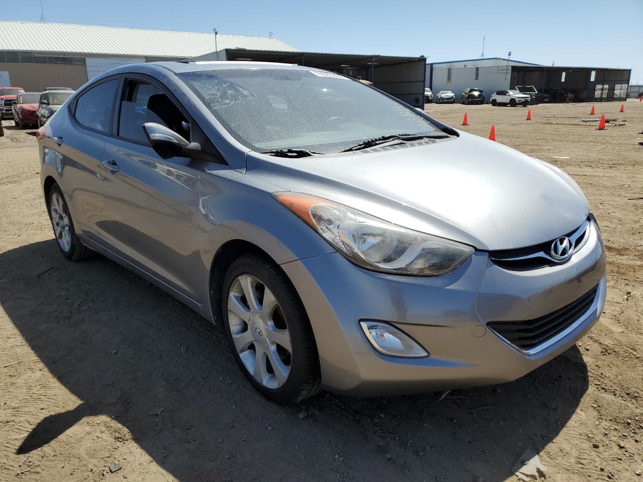 Lot #2986953760 2012 HYUNDAI ELANTRA GL