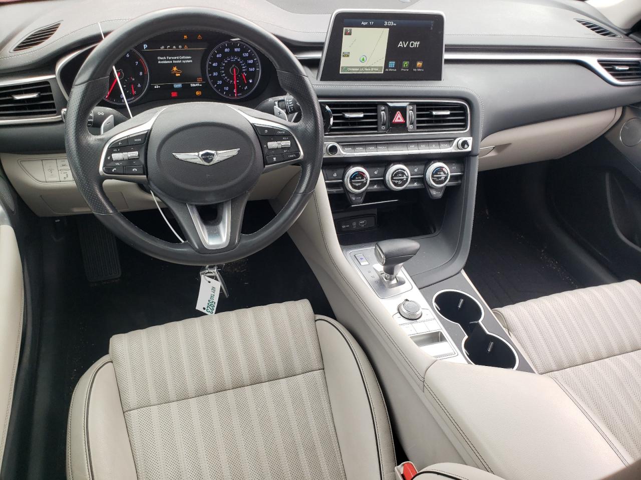 2019 Genesis G70 Elite vin: KMTG34LA6KU025211