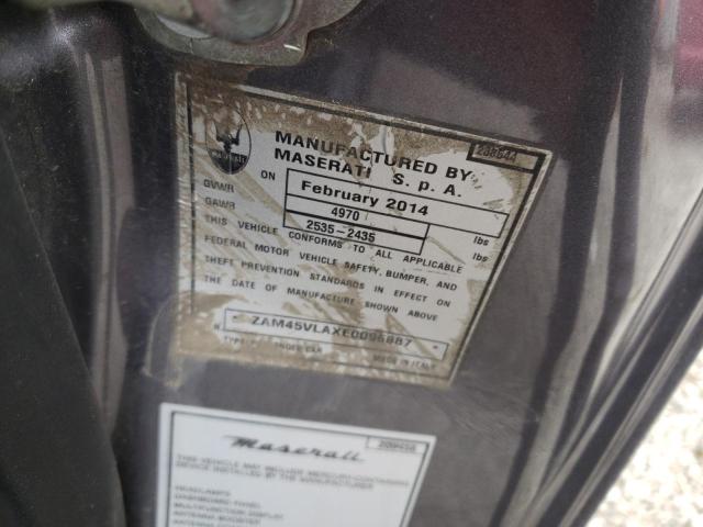Lot #2487010893 2014 MASERATI GRANTURISM salvage car