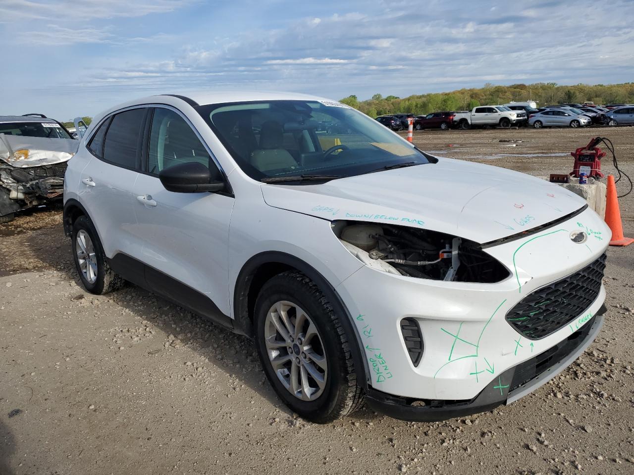 2022 Ford Escape Se vin: 1FMCU0G6XNUA90412