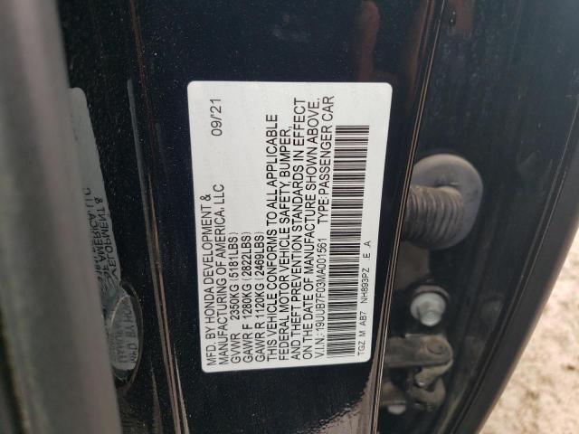 2021 ACURA TLX TYPE S - 19UUB7F03MA001561