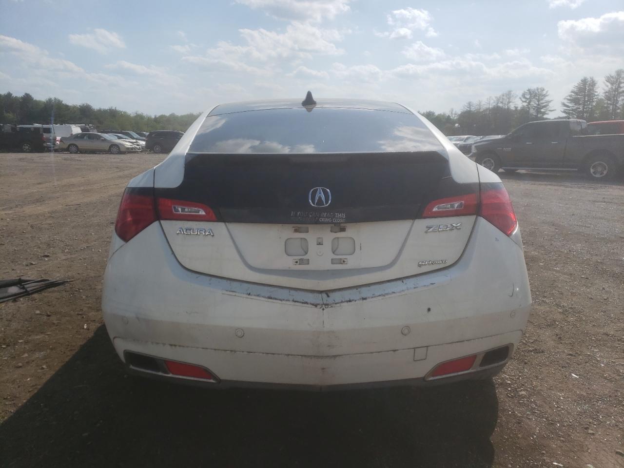 2HNYB1H65AH503879 2010 Acura Zdx Advance