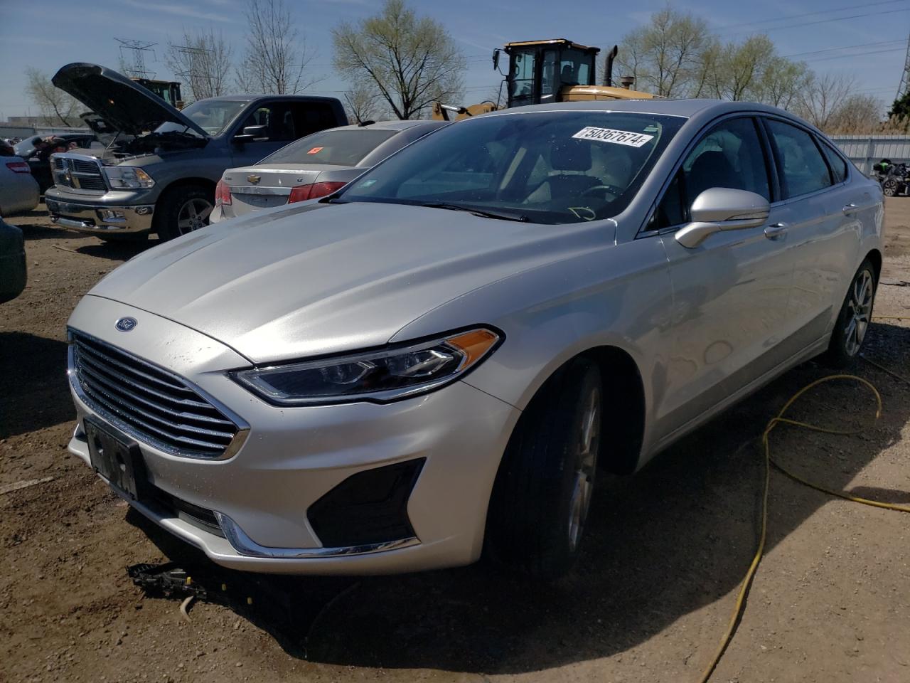 3FA6P0CD5KR253148 FORD FUSION SEL 2019