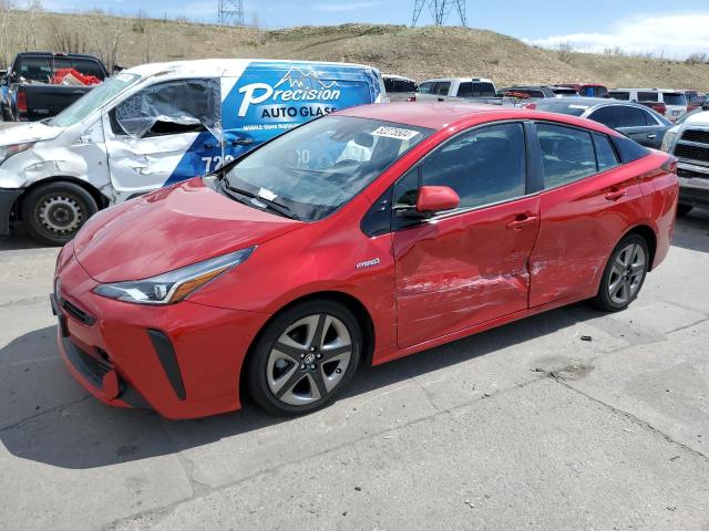  TOYOTA PRIUS 2019 Червоний