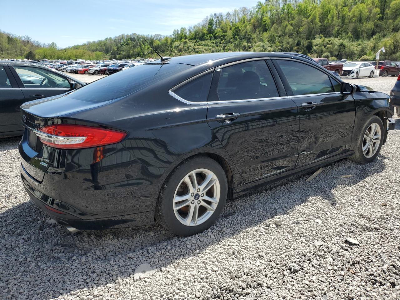 2018 Ford Fusion Se vin: 3FA6P0HDXJR239401