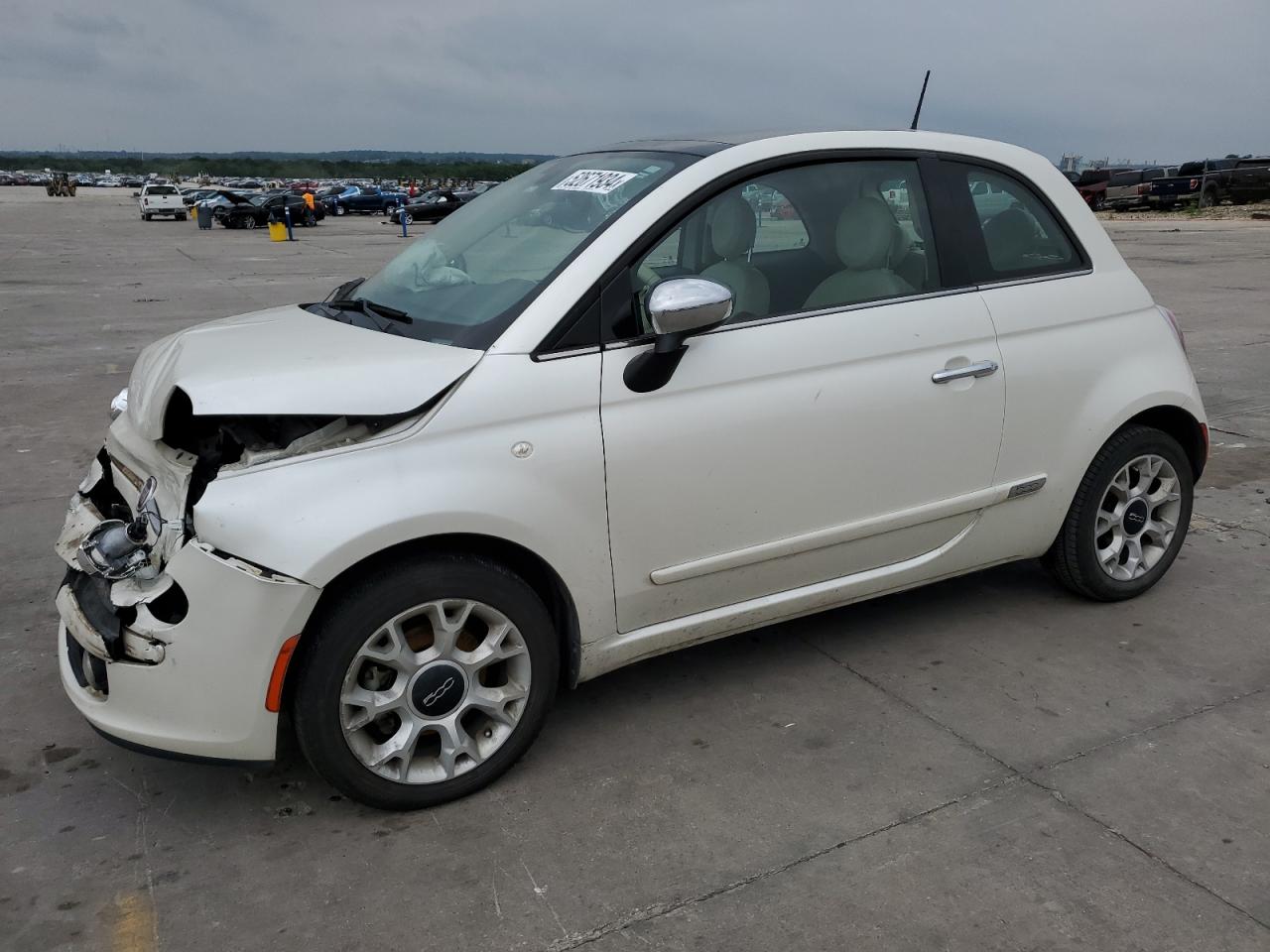 3C3CFFCR7HT584070 2017 Fiat 500 Lounge