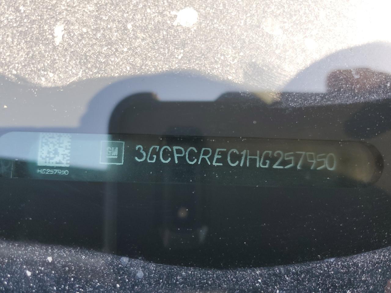 3GCPCREC1HG257950 CHEVROLET ALL Models 2017